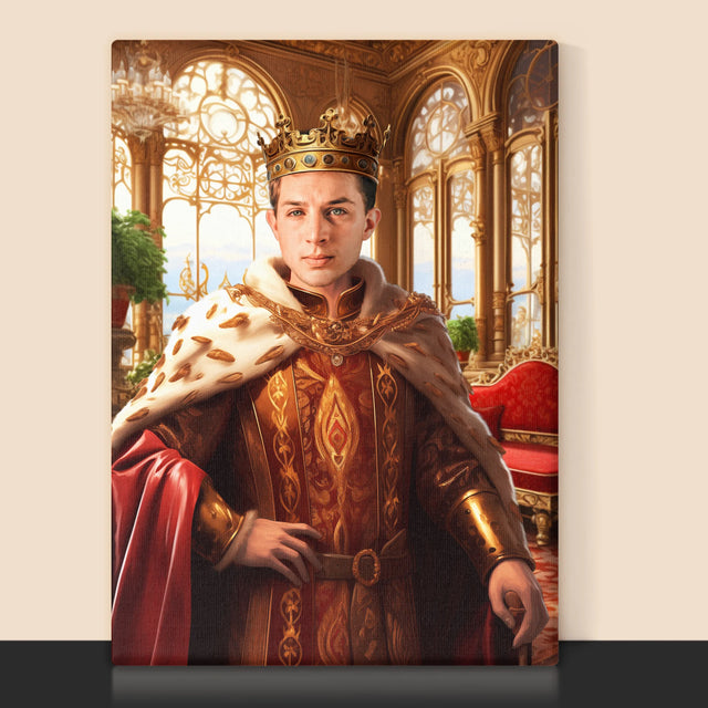 Királyi Portré: Uralkodó - Keretes Nyomtatott Kép 30X40