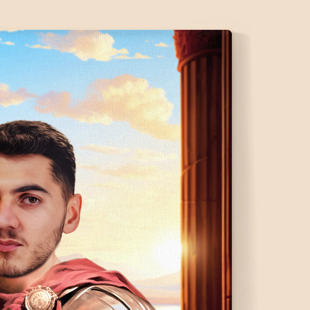 Királyi Portré: Harcos - Keretes Nyomtatott Kép 30X40