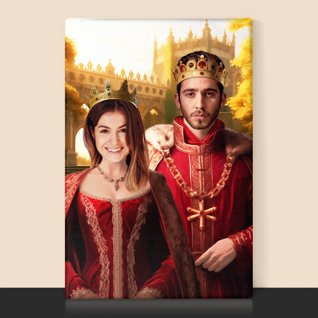 Királyi Portré: Királynő - Keretes Nyomtatott Kép 30X40