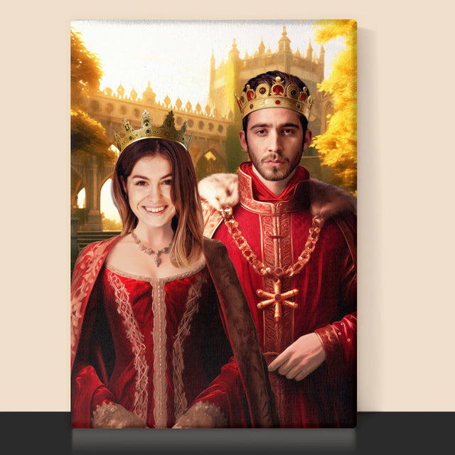 Királyi Portré: Királynő - Keretes Nyomtatott Kép 30X40