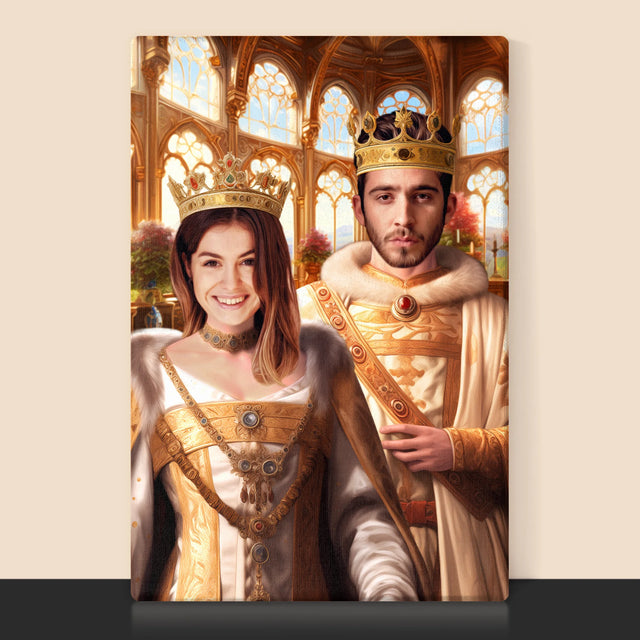 Királyi Portré: Királyi Esküvő - Keretes Nyomtatott Kép 30X40