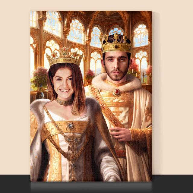 Királyi Portré: Királyi Esküvő - Keretes Nyomtatott Kép 30X40
