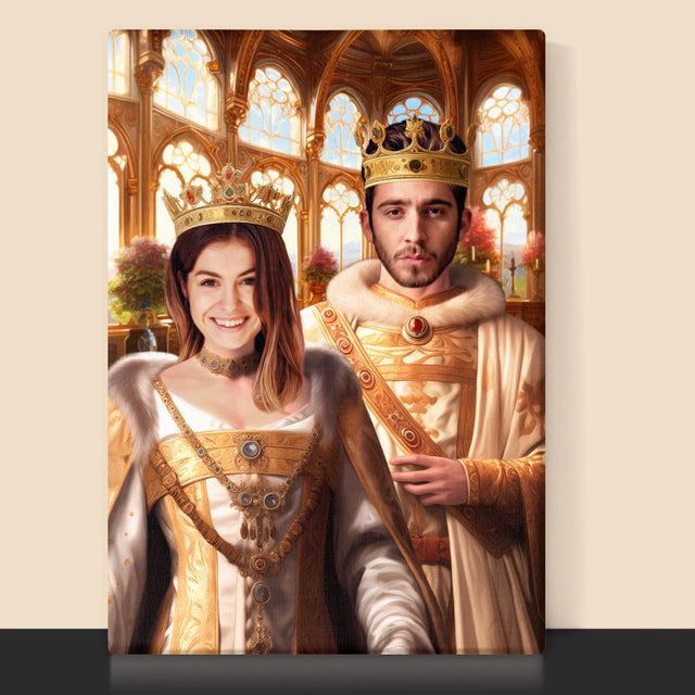 Királyi Portré: Királyi Esküvő - Keretes Nyomtatott Kép 30X40