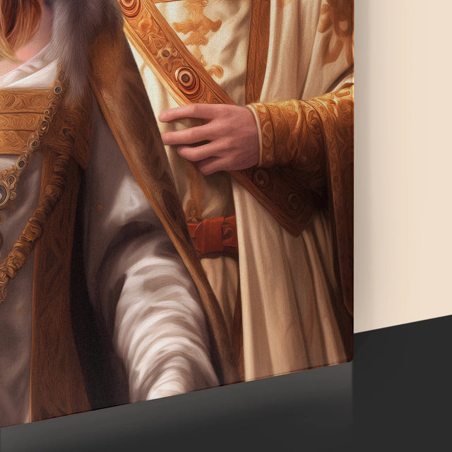 Királyi Portré: Királyi Esküvő - Keretes Nyomtatott Kép 30X40