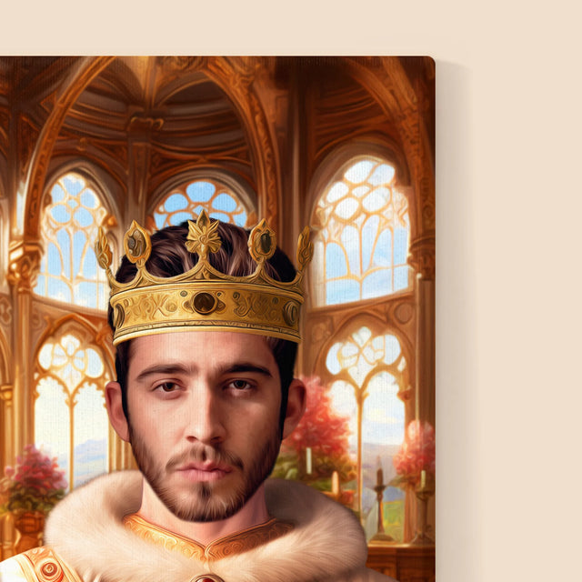 Királyi Portré: Királyi Esküvő - Keretes Nyomtatott Kép 30X40