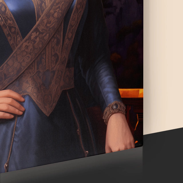 Királyi Portré: Hercegnő - Keretes Nyomtatott Kép 30X40