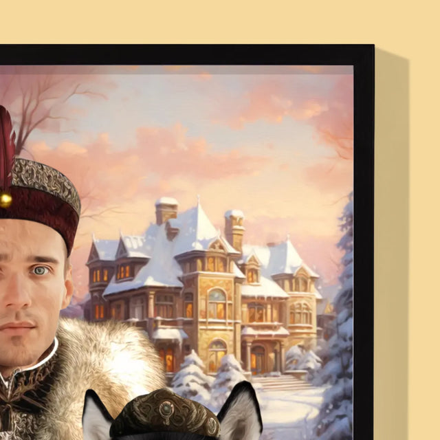 Királyi Portré: Nemesség - Keretes Nyomtatott Kép 30X40