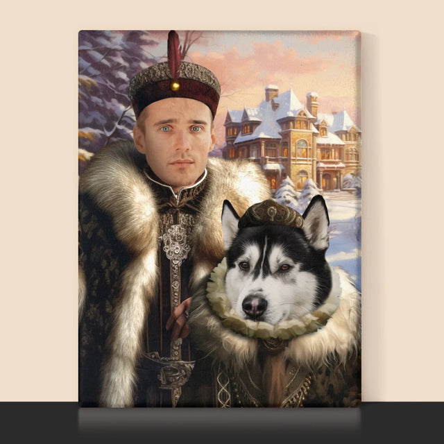 Királyi Portré: Nemesség - Keretes Nyomtatott Kép 30X40