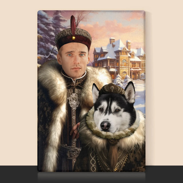 Királyi Portré: Nemesség - Keretes Nyomtatott Kép 30X40