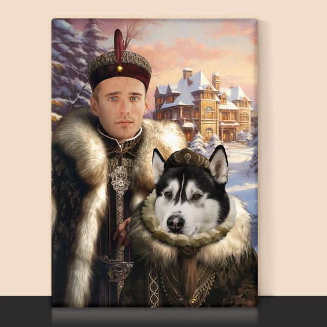 Királyi Portré: Nemesség - Keretes Nyomtatott Kép 30X40