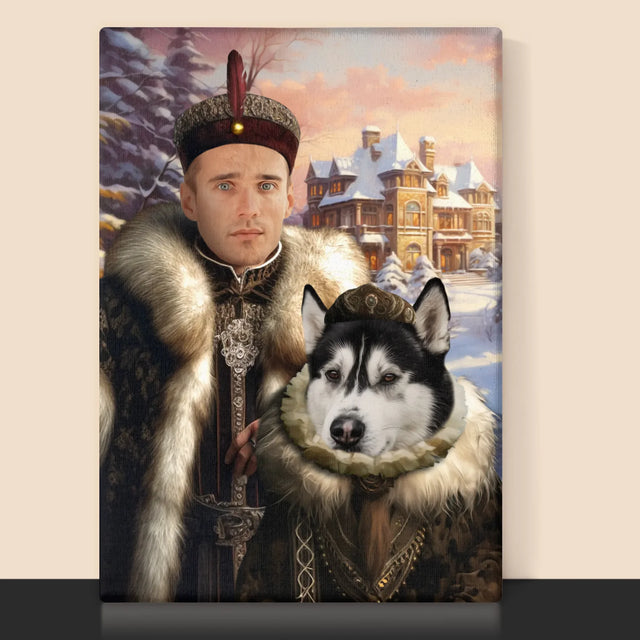 Királyi Portré: Nemesség - Keretes Nyomtatott Kép 30X40