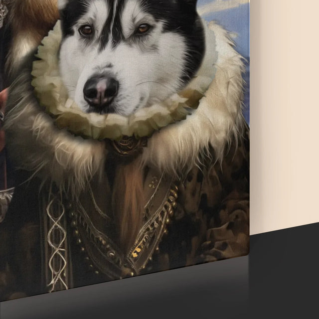 Királyi Portré: Nemesség - Keretes Nyomtatott Kép 30X40