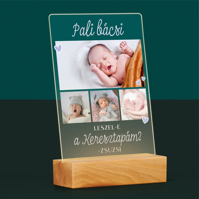 Fotókollázs: Leszel-E A Keresztapám - Akrilüvegre Nyomtatott Kép
