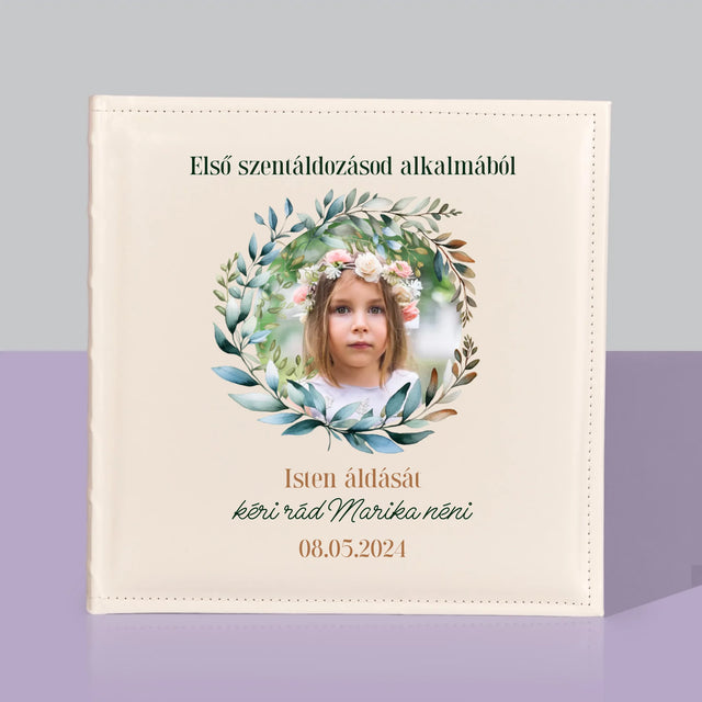 Fotó És Felirat: Első Szentáldozásod Alkalmából - Fotóalbum