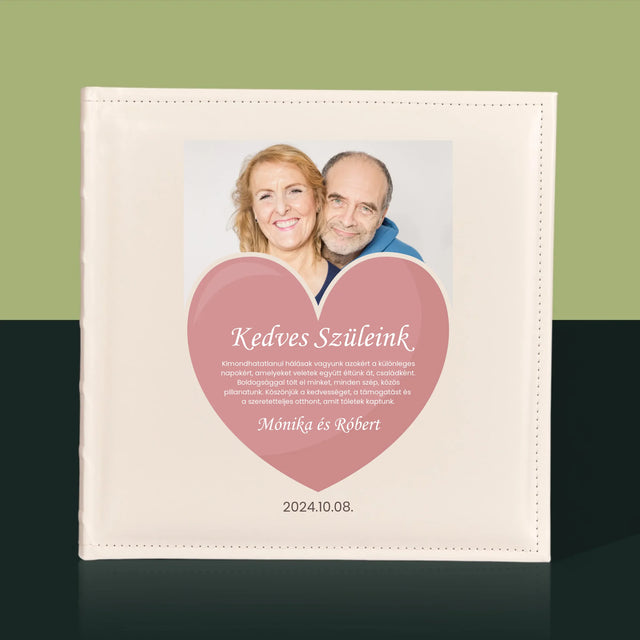 Fotó És Felirat: Szeretett Szüleink - Fotóalbum