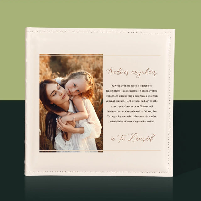 Fotó És Felirat: Kedves Anyu - Fotóalbum