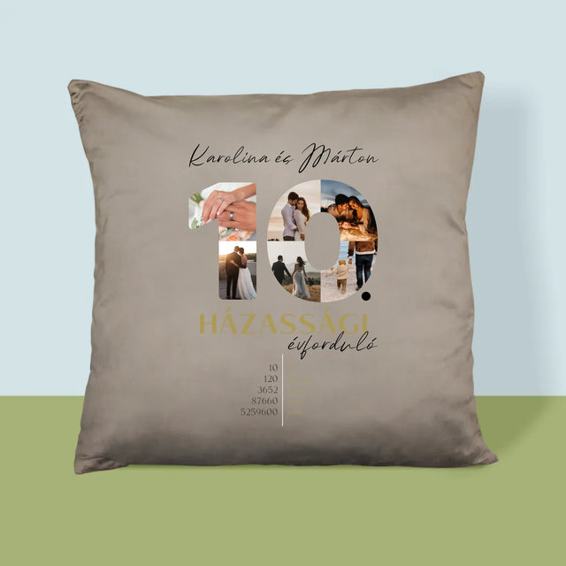 Szó Fotókból: 10. Házassági Évforduló - Párna