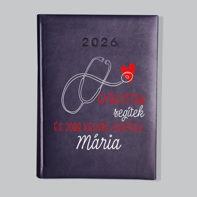 Név És Aláírás: Gyógyítok Segítek - Határidőnapló