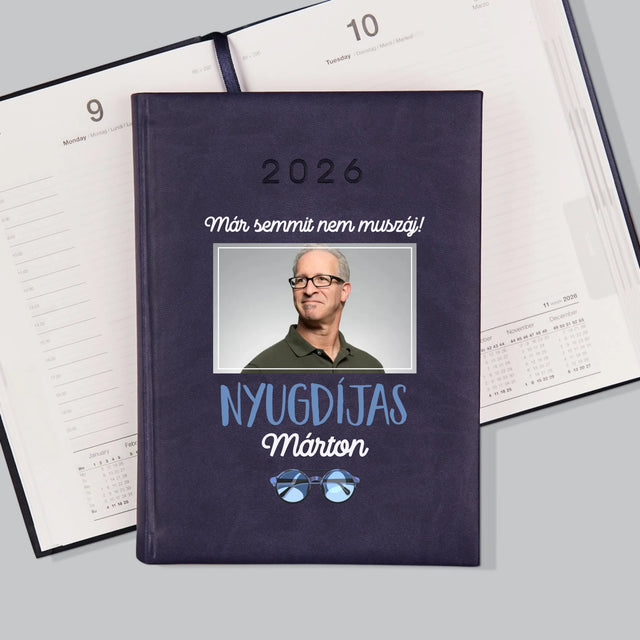 Fotó És Felirat: Semmit Nem Muszáj! Nyugdíjas - Határidőnapló