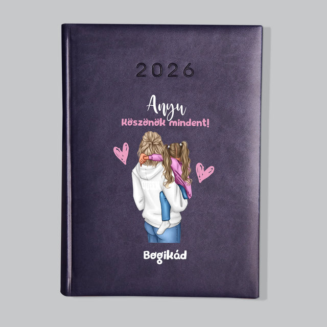 Karakterkészítő: Anya Gyerekkel - Határidőnapló