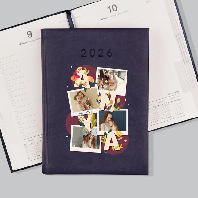 Fotókollázs: Anya Betűk - Határidőnapló