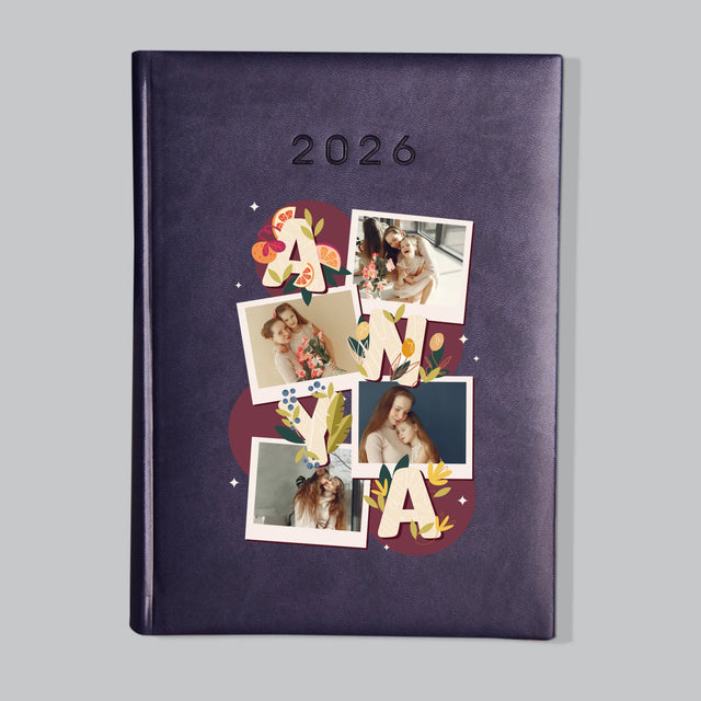 Fotókollázs: Anya Betűk - Határidőnapló