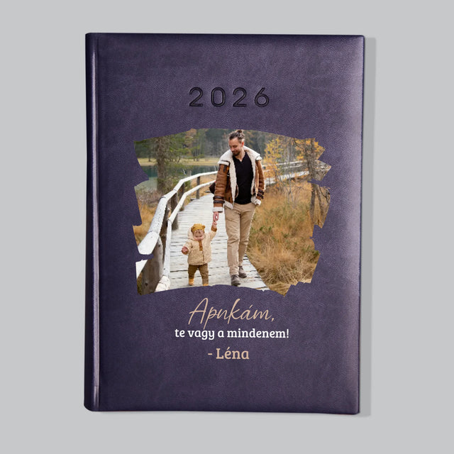 Fotó és aláírás: Apukának szóló kártya - Könyvnaptár | HU