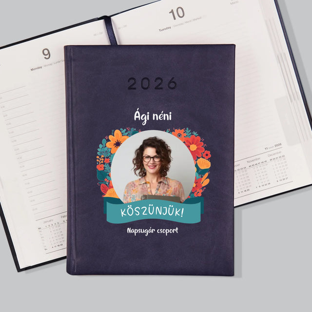 Fotó És Felirat: Köszönet Az Óvónőnek - Határidőnapló