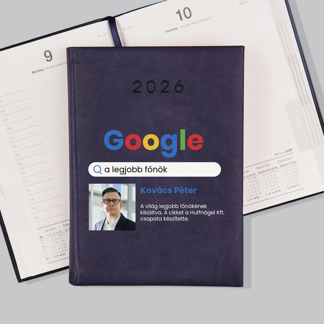 Fotó És Felirat: Google-Találat A Legjobb Főnökre - Határidőnapló