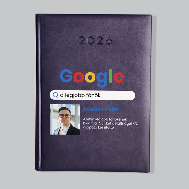 Fotó És Felirat: Google-Találat A Legjobb Főnökre - Határidőnapló