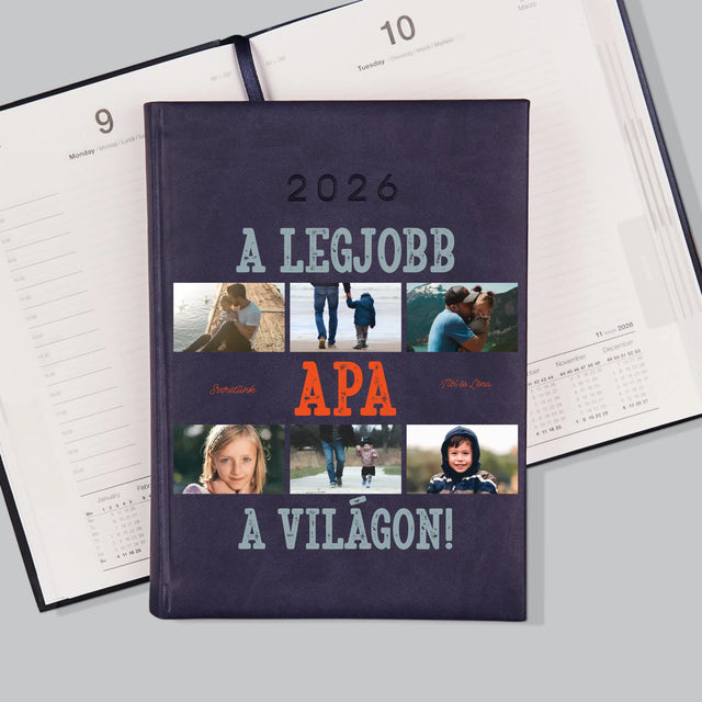 Fotókollázs: A Legjobb Apa A Világon Fénykép - Határidőnapló