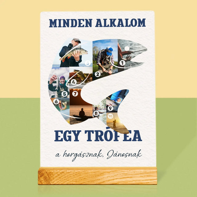 Alakzat Fotókból: Alkalom A Horgásznak - Akrilüvegre Nyomtatott Kép