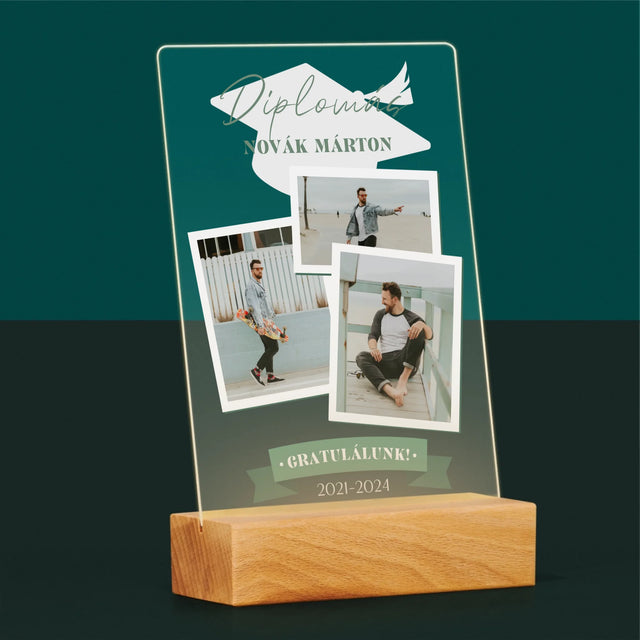 Újság Címlap: Abszolvens - Akrilüvegre Nyomtatott Kép