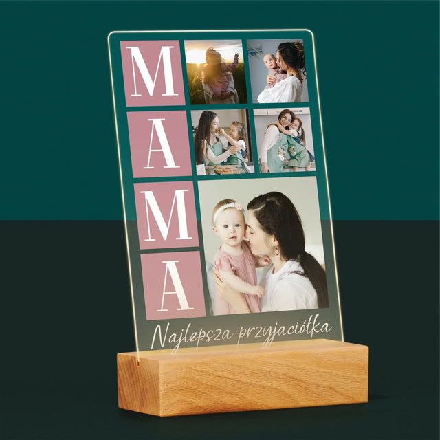 Fotókollázs: Legjobb Barinő - Akrilüvegre Nyomtatott Kép