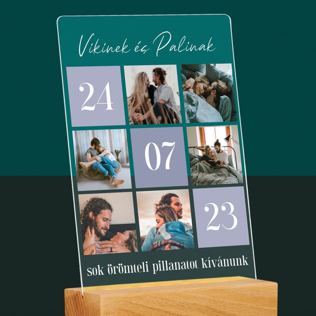 Fotókollázs: A Legjobb Pillanatok - Akrilüvegre Nyomtatott Kép