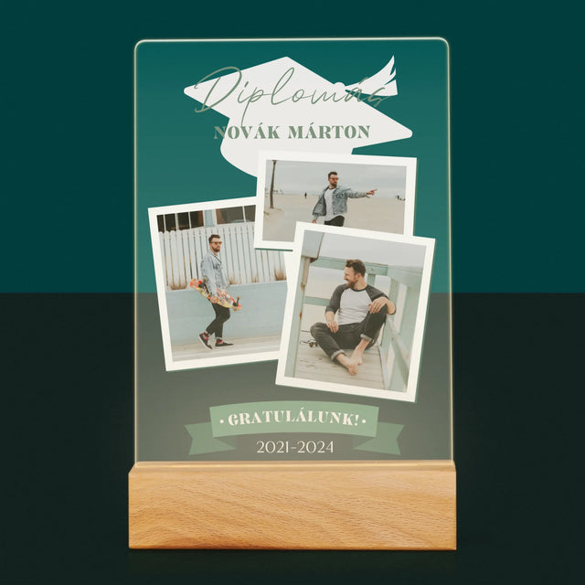 Újság Címlap: Abszolvens - Akrilüvegre Nyomtatott Kép