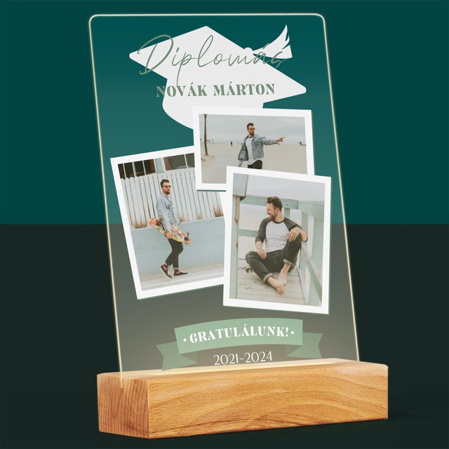 Újság Címlap: Abszolvens - Akrilüvegre Nyomtatott Kép