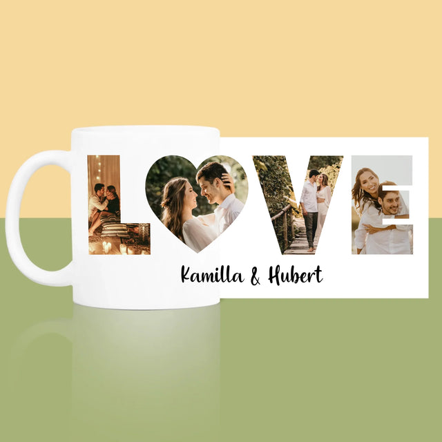Szó Fotókból: Love A Fényképeidből - Bögre