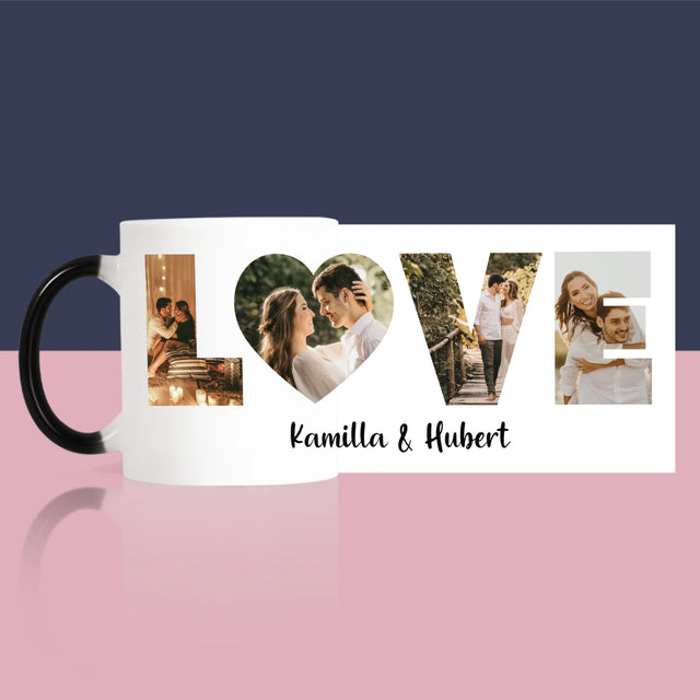 Szó Fotókból: Love A Fényképeidből - Bögre
