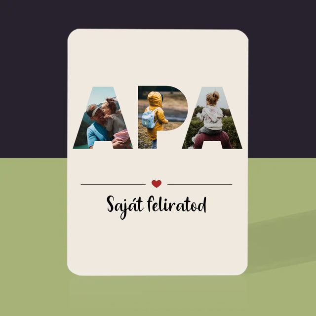 Szó Fotókból: Apa A Fényképeidből - Kártyapakli