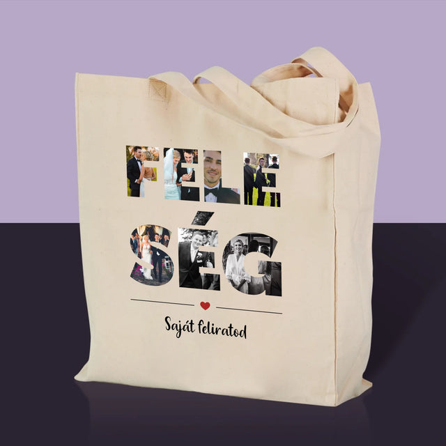 Szó Fotókból: Feleség Fotókból - Vászontáska