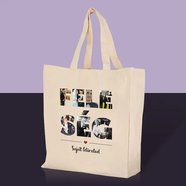Szó Fotókból: Feleség Fotókból - Vászontáska
