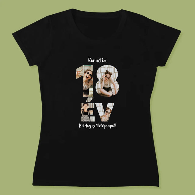 Szó Fotókból: 18 Év A Képeidből - Női Póló