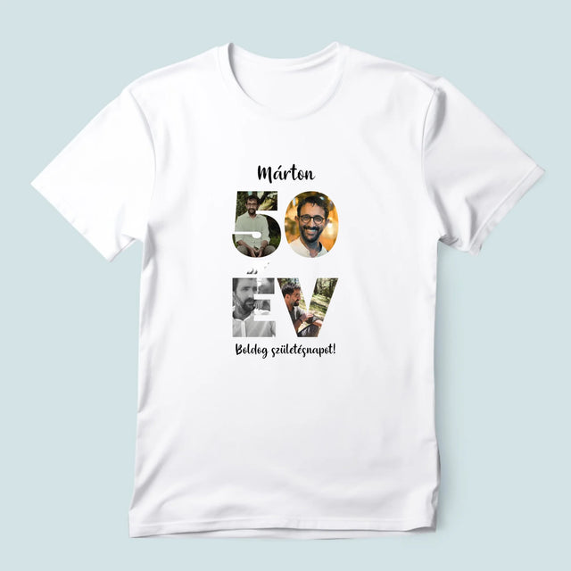 Szó Fotókból: 50 Év A Képeidből - Férfi Póló