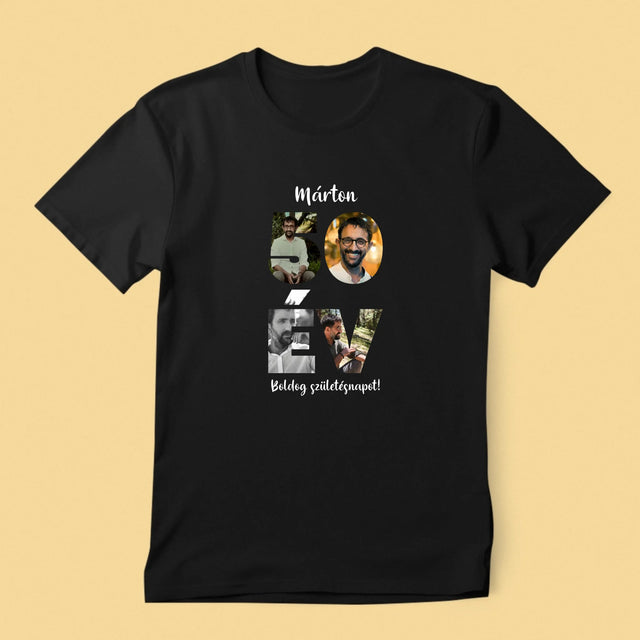 Szó Fotókból: 50 Év A Képeidből - Férfi Póló