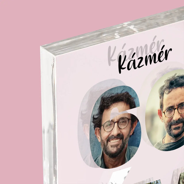 Szó Fotókból: 60 Év A Képeidből - Akrilüveg