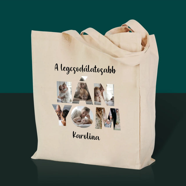 Szó Fotókból: Lányom A Képeidből - Vászontáska