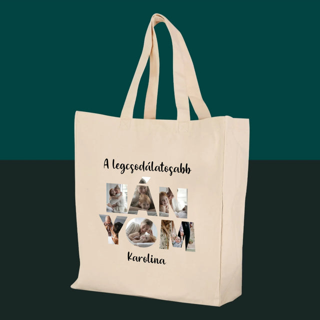 Szó Fotókból: Lányom A Képeidből - Vászontáska