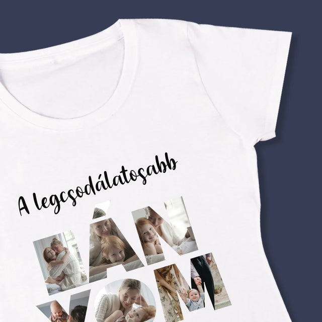 Szó Fotókból: Lányom A Képeidből - Női Póló