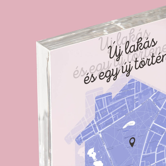 Városi Térkép: Várostérkép: Új Lakás - Akrilüveg